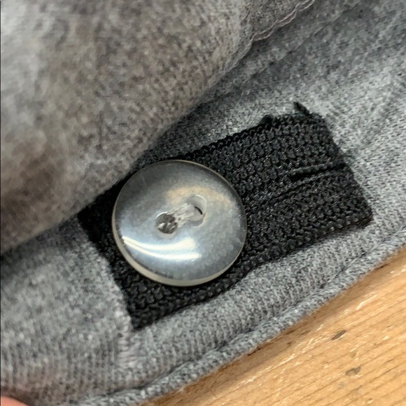 Thick Gray jeggings- warm sweatshirt material - Picture 8 of 8